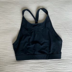Alo Yoga Navy cropped bra